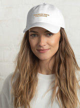 Braut Cap The Bride Needs A Champagne in weiß