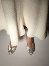 I Do Flats aus Satin in rose Brautschuh - weddorable